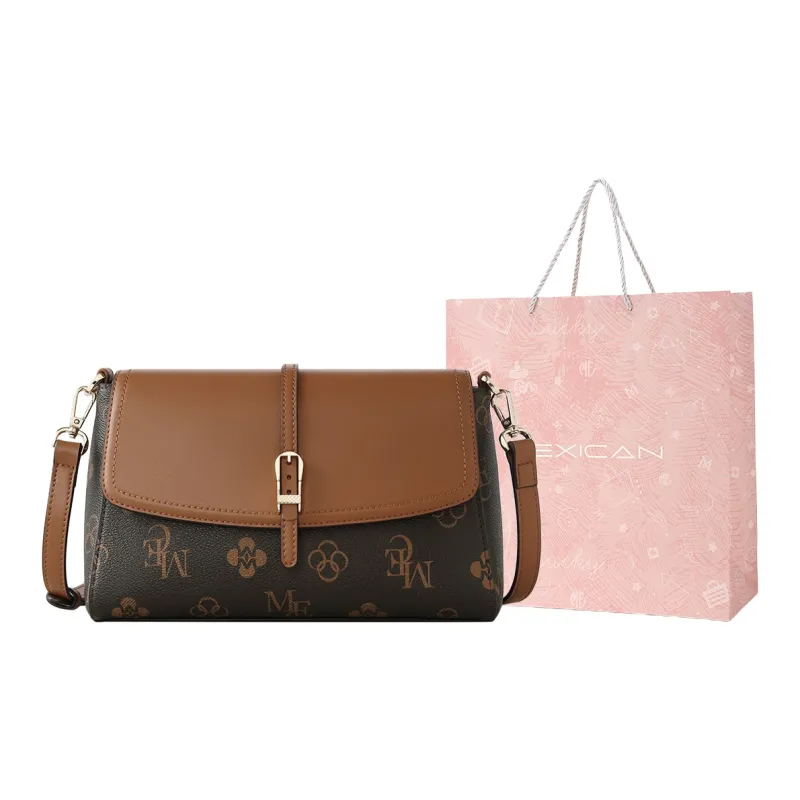 MEXICAN Polyurethane Shoulder Bag, Crossbody Bag Women's Ecru & Apricot/Brown & Dark Coffee/Dark Brown & Brown-12
