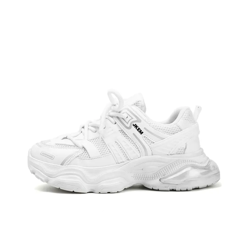 JKEM Cushioning Anti-Slip And Wear-Resistant Height Increasing Low-Top Chunky Sneakers Men's-8