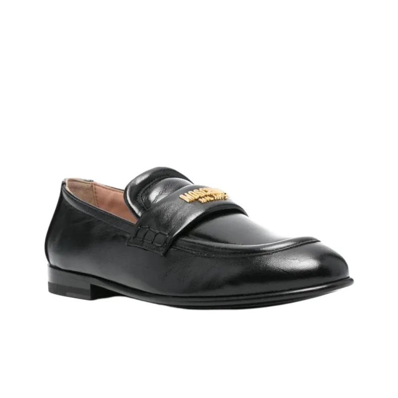 MOSCHINO Loafers Women's Black-2