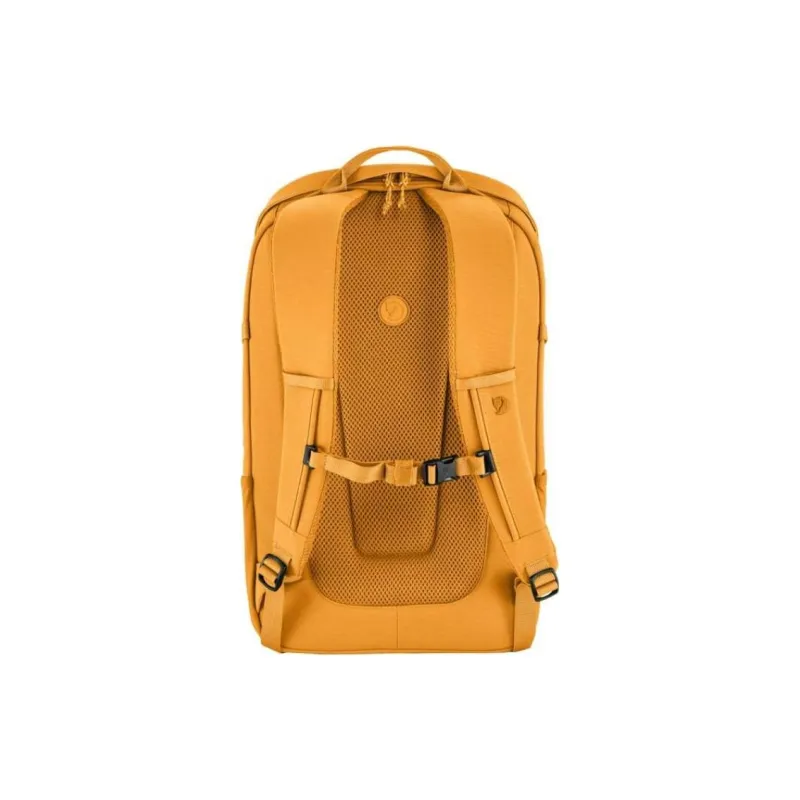Fjallraven Recycled Polyamide Outdoor Mountaineering Bag Backpack Regular Unisex Red Gold-2