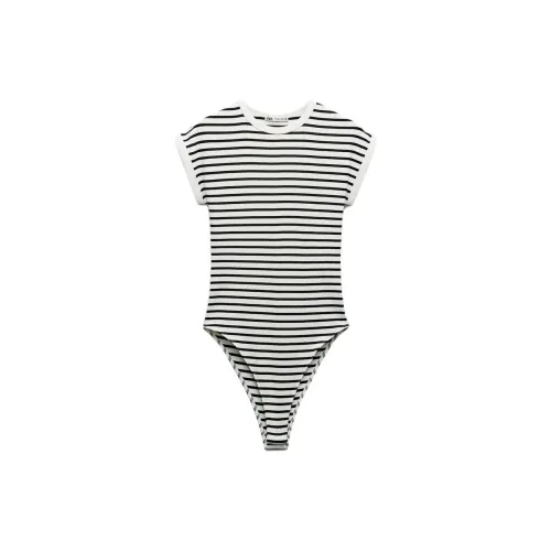 ZARA Bodysuits Women's White