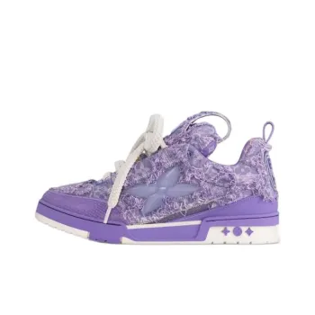 LOUIS VUITTON Skate Casual Shoes Men's Purple
