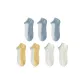 [7 Pack]3 Blue+2 Yellow+2 Milk White