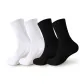 [Terry Sole]Crew 2 White 2 Black