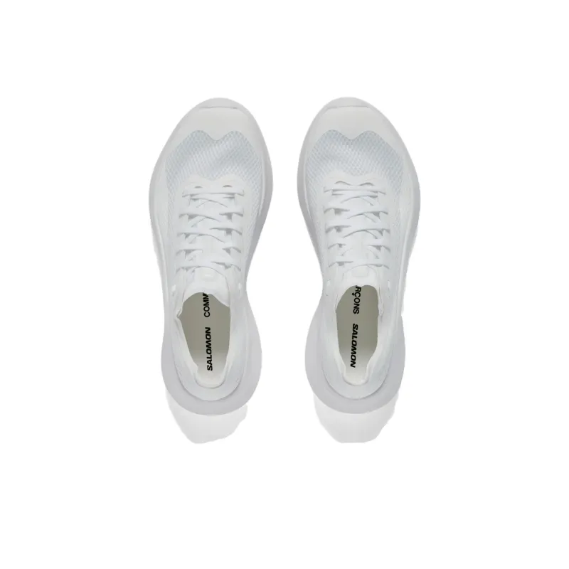 COMME DES GARÇONS x SALOMON Phantasm Anti Slip Wear Resistant Low Top Running Shoes Women's White-3