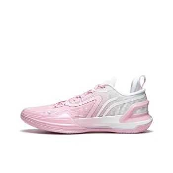 LINING Liren Assassin 1 Basketball Shoes Men Low Top Soft Cherry Blossom Pink/Standard White