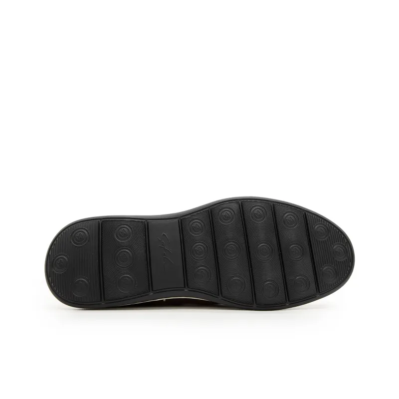 Satchi Low Top Skateboard Shoes Men's Chocolate-5
