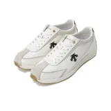 DESCENTE Cron Racer Anti Slip And Wear Resistant Breathable Low Top Casual Shoes Unisex Beige