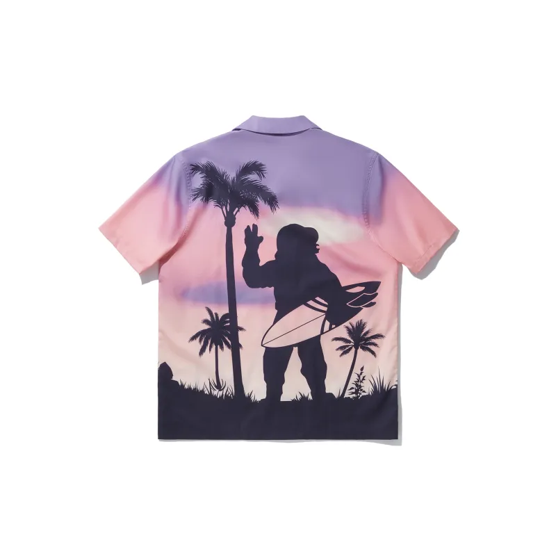 LiNing x BILLIONAIRE BOYS CLUB Shirt Men's Sunset All Over Print-1