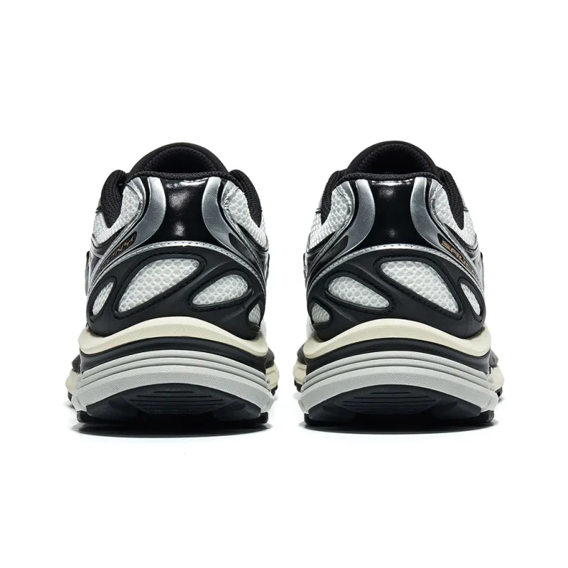 Saucony Kinvara 4 Cushioning Breathable Low Top Long Distance Running Shoes Unisex White Black Silver-3