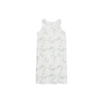 Mulong Family Nightgown Women's White