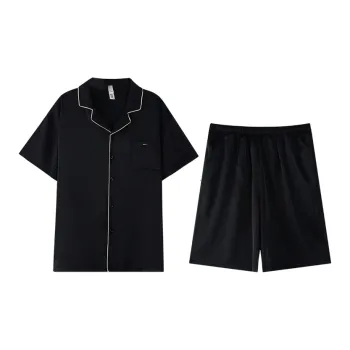 MOOLMEYNO Pajama Set Men's Black