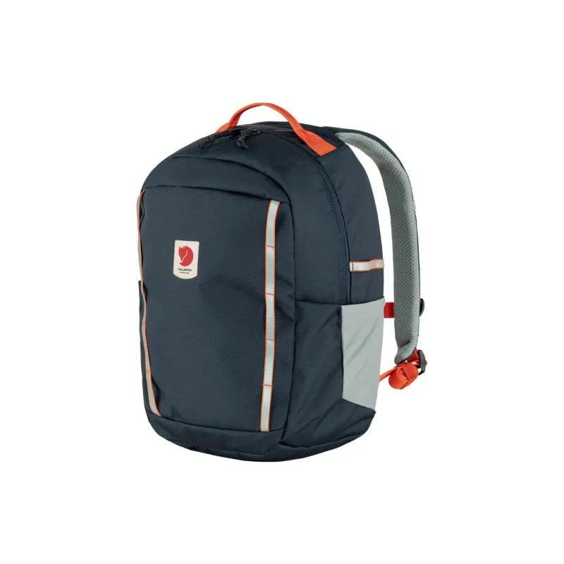 Fjallraven Recycled Polyester Oxford Fabric Backpack Regular Men's Navy-1