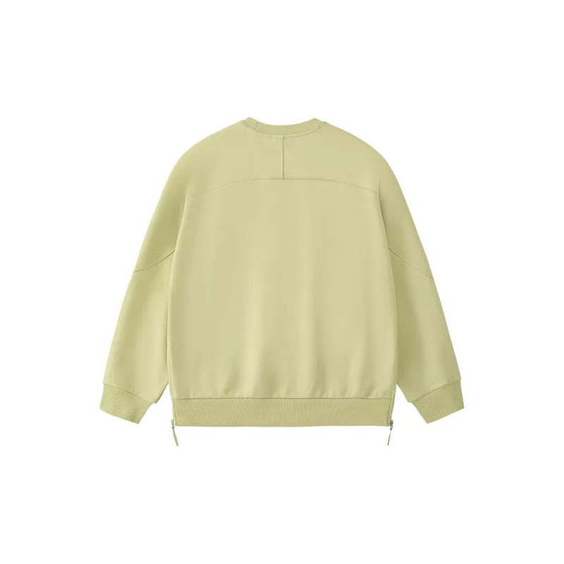 FILA FUSION Sweatshirt Unisex Cream Fruit Green-1