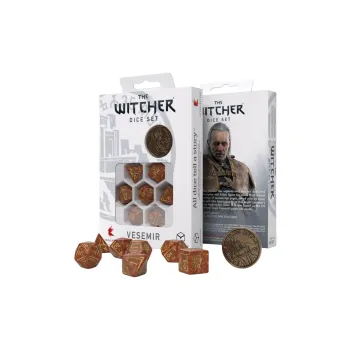 Q WORKSHOP The Witcher Dice Set Vesemir The Wise Witcher Board Games