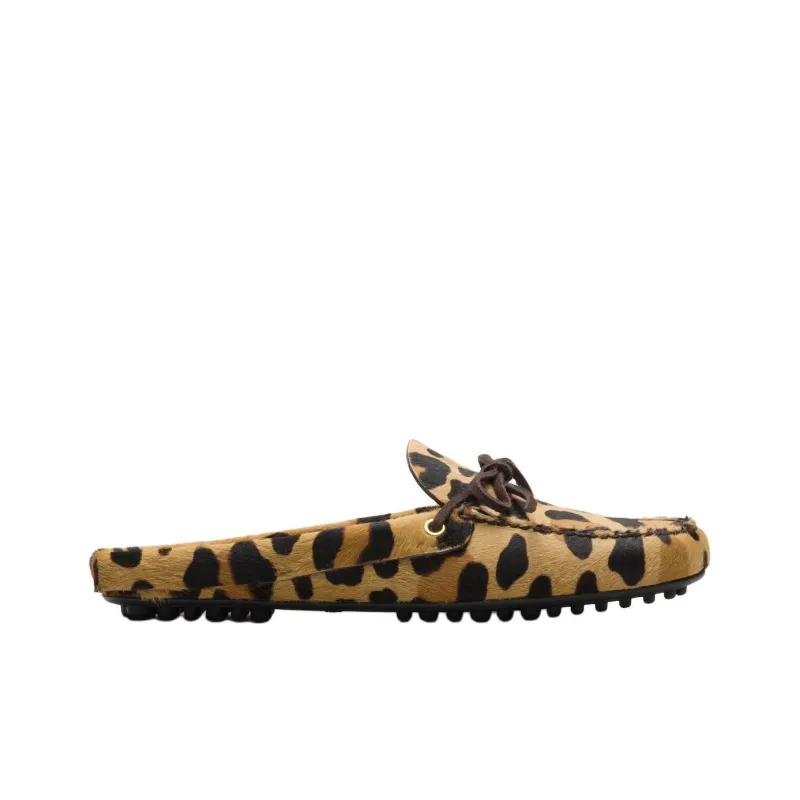 Car Shoe Wrap toe Slippers Women's Brown-1