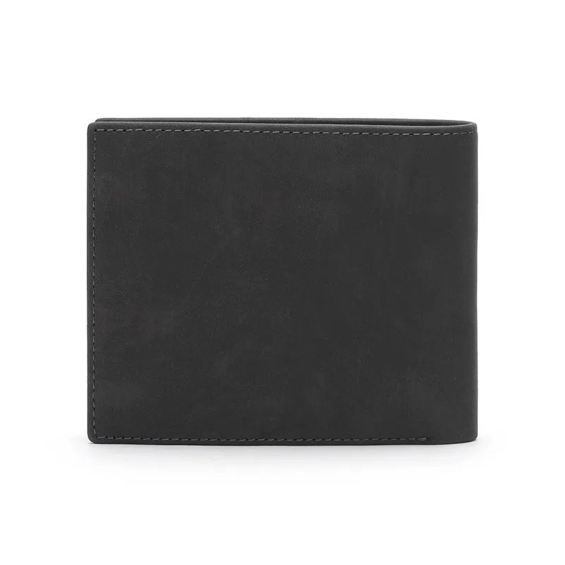 ELLE HOMME Cow Leather Wallets Men's Gray-2