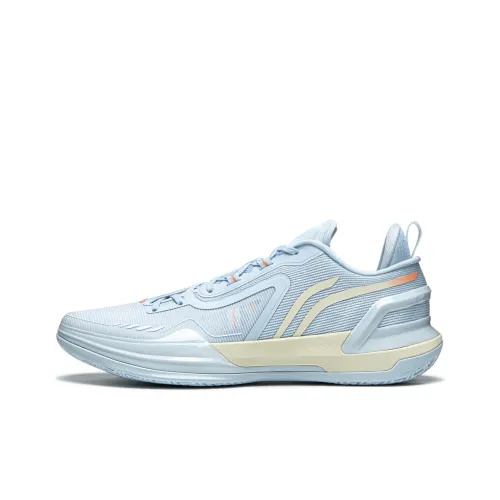 LINING Liren Assassin 1 Basketball Shoes Men Low-Top Sky Blue