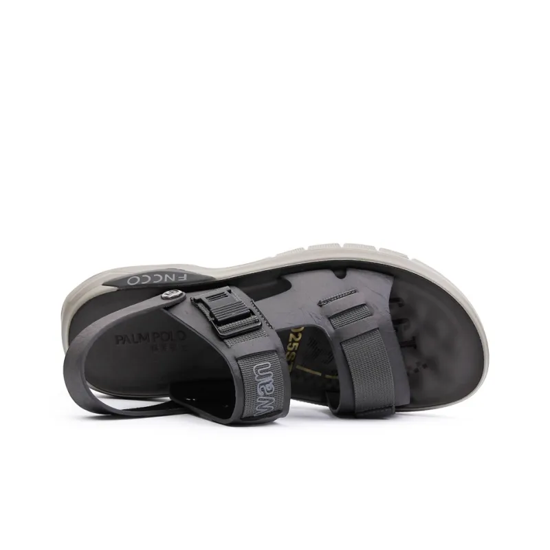 Paladin Beach Sandals Men Gray/Khaki-1