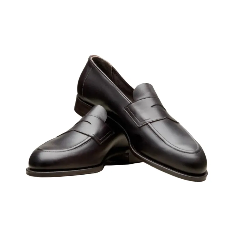 Edward Green Piccadilly Loafers Men's Dark Brown-3