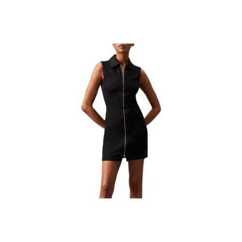 Calvin Klein Sleeveless Dresses Women's Black