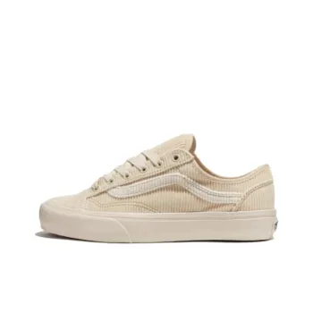 Vans Style 36 Anti Slip Wear Resistant Low Top Canvas Shoes Unisex Beige