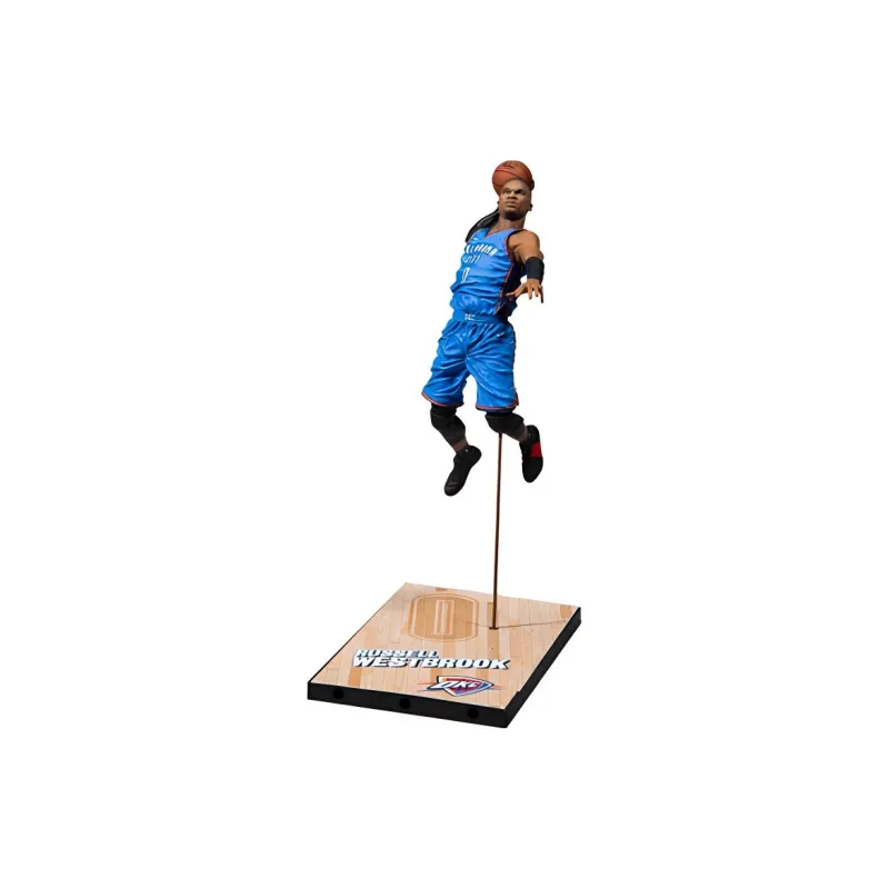 McFARLANE NBA Player Maikfan NBA Collection 2K19 #1, Russell Westbrook Scale Figures-2