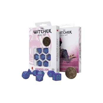 Q WORKSHOP The Witcher Dice Set. Dandelion   Half A Century Of Poetry Board Games
