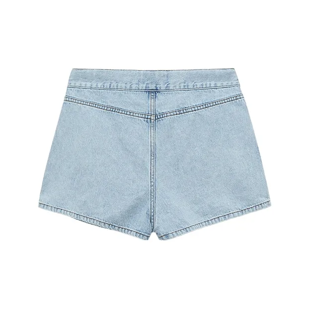 IMMI Denim Shorts Women's Light Blue-1