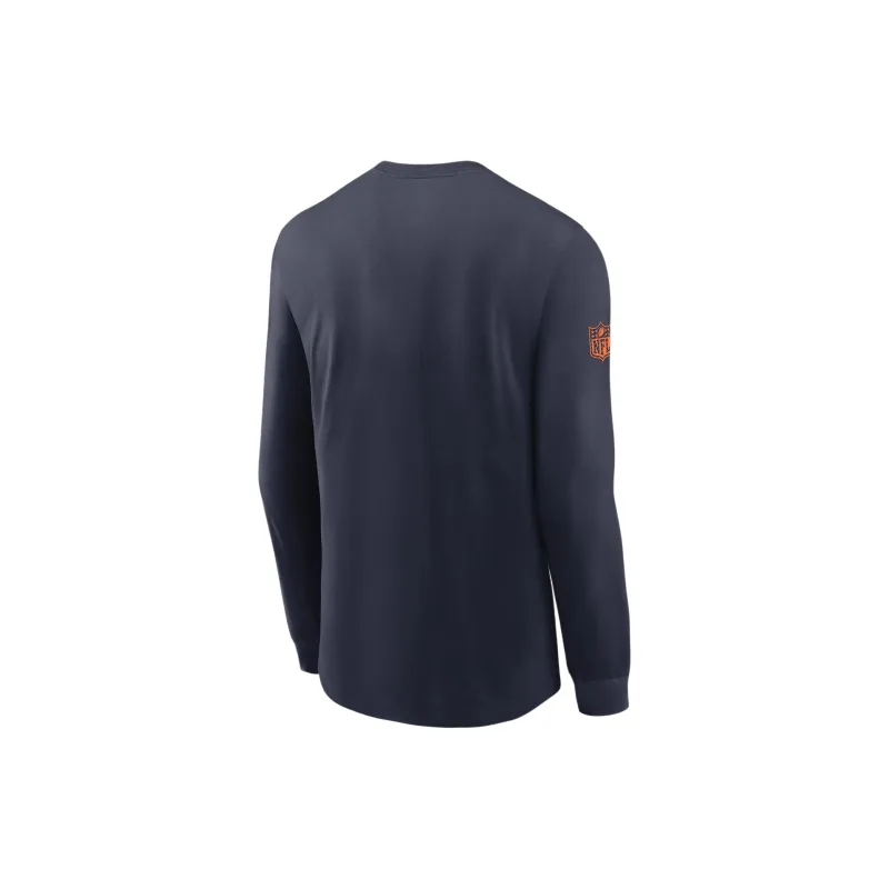 Nike Denver Broncos Sideline Team Issue Men's Nike Dri-FIT Nfl Long-Sleeve T-Shirt-1