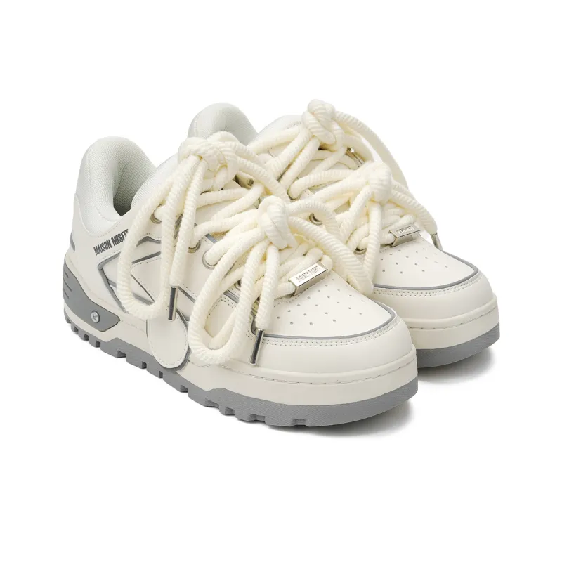 MAISON MISFIT 15 1950 Low Top Comfortable Versatile Breathable Skateboard Shoes Unisex White-1