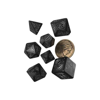 Q WORKSHOP The Witcher Dice Set. Yennefer   The Obsidian Star Board Games