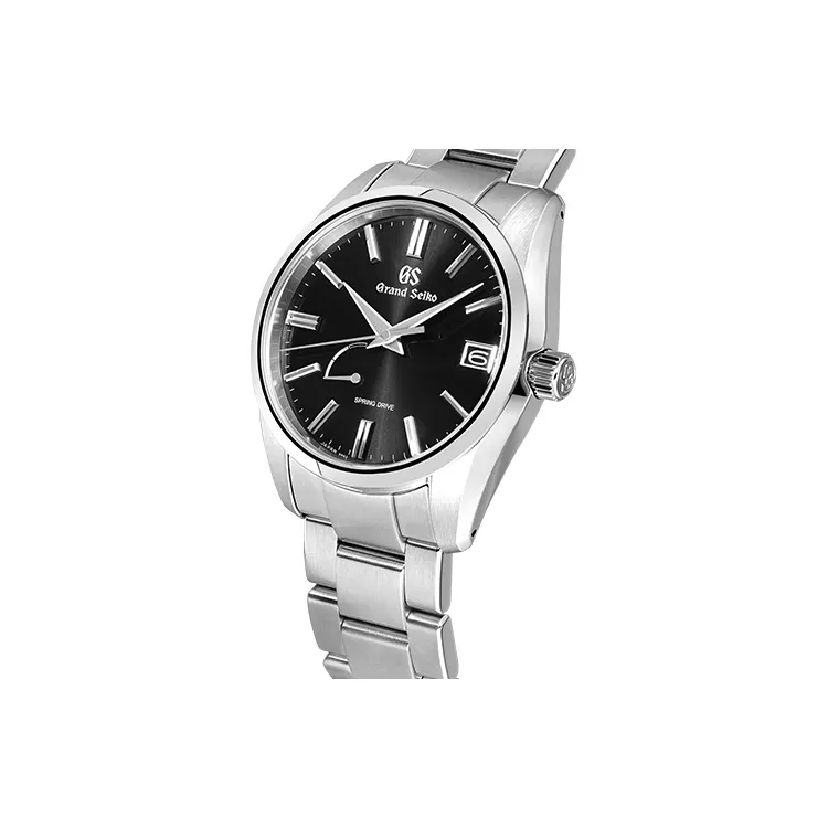GRAND SEIKO SPRING DRIVE Collection Mechanical Movement Watch Men's Watches Black Dial-2