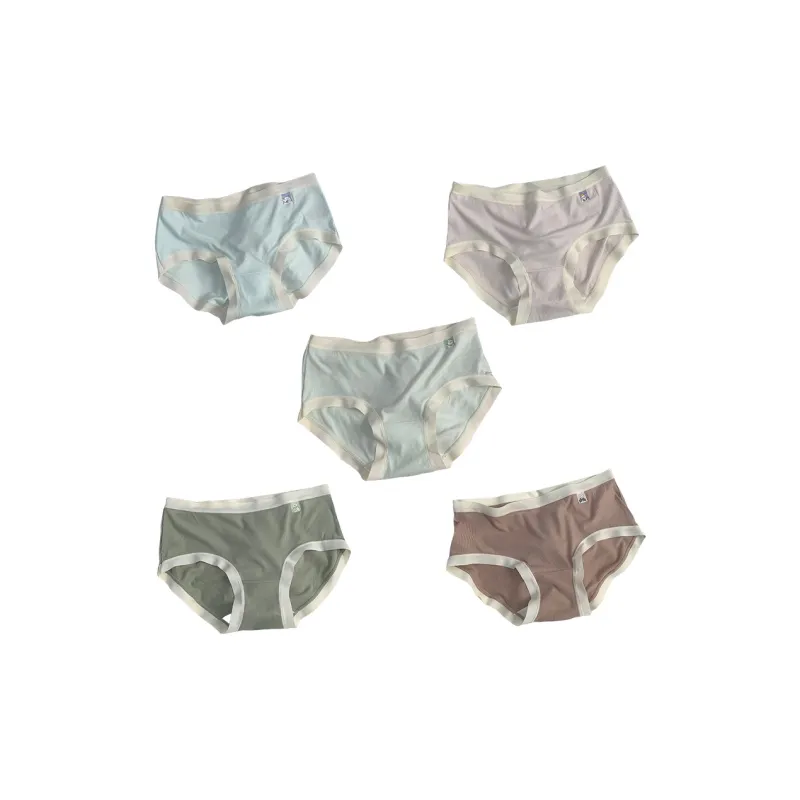 Flowers In Water Underpants Women's 5 Pack-13