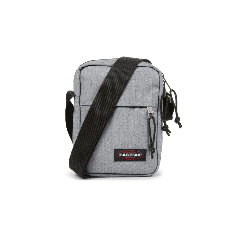 EASTPAK Nylon With Polyester Blend Shoulder Bag, Crossbody Bag Medium Size Unisex Sunday Gray-0