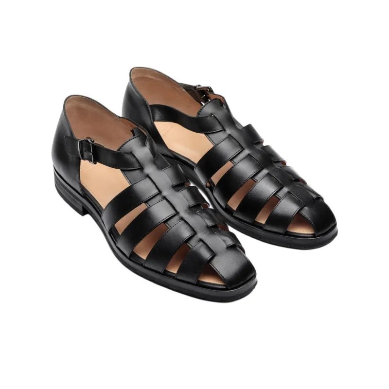 Paraboot Roman Sandals Men's Black-2