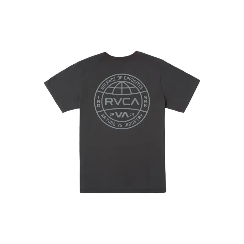 RVCA T-Shirt Men's Pirate Black-1