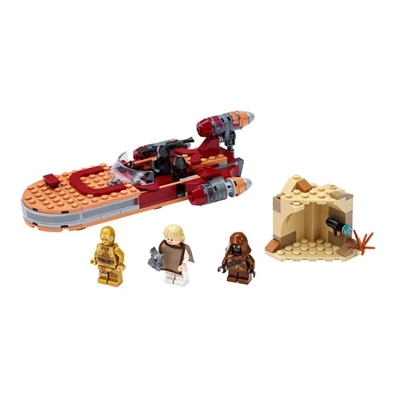 LEGO Star Wars Collection Luke Skywalker, Land Speeder Building Blocks 201 300 75271-1