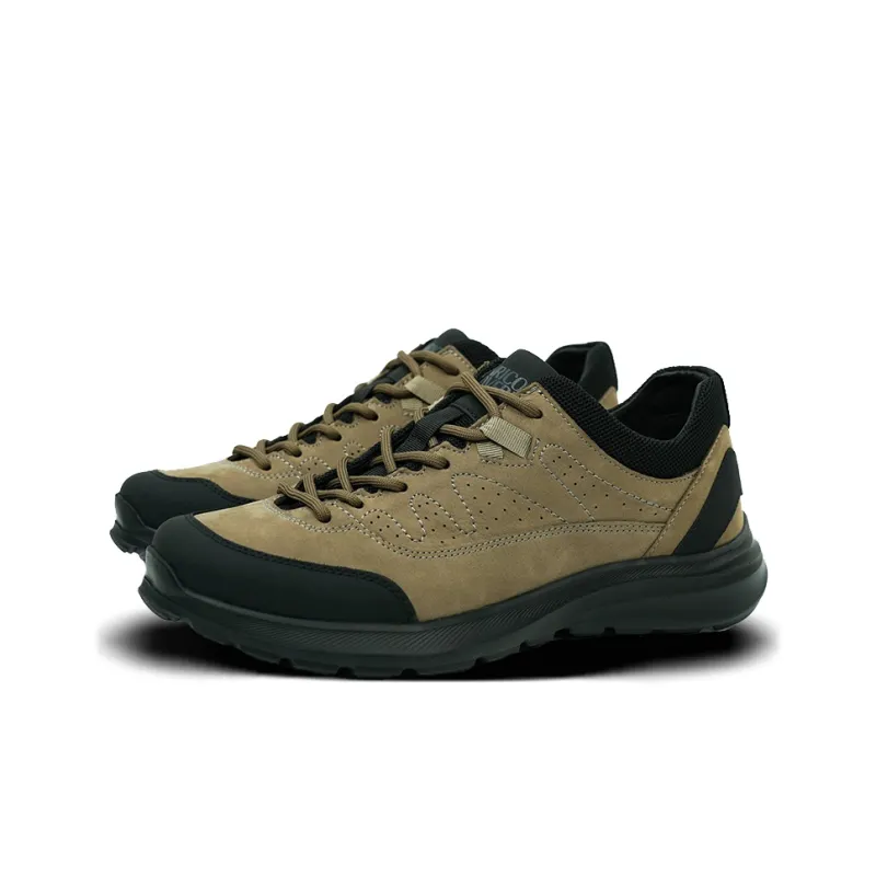 ENRICO COVERI Breathable Lightweight Low Top Casual Shoes Men's Apricot-1