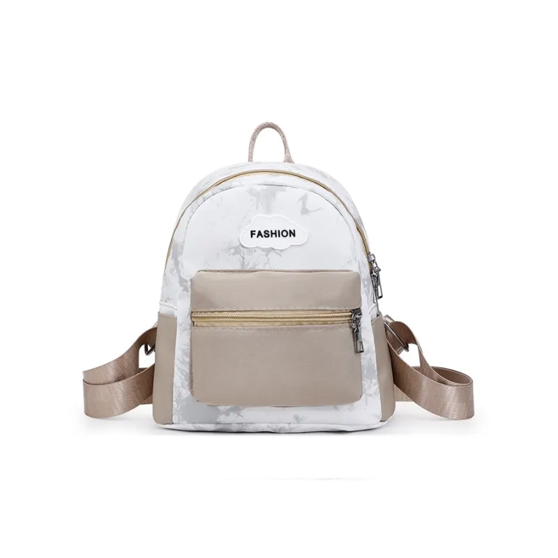 GEERDUN Nylon Backpack Regular Women's Black/Khaki/Pink/Blue-2