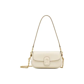 MARC JACOBS Cow Leather Crossbody Bag Shoulder Bag Women's White