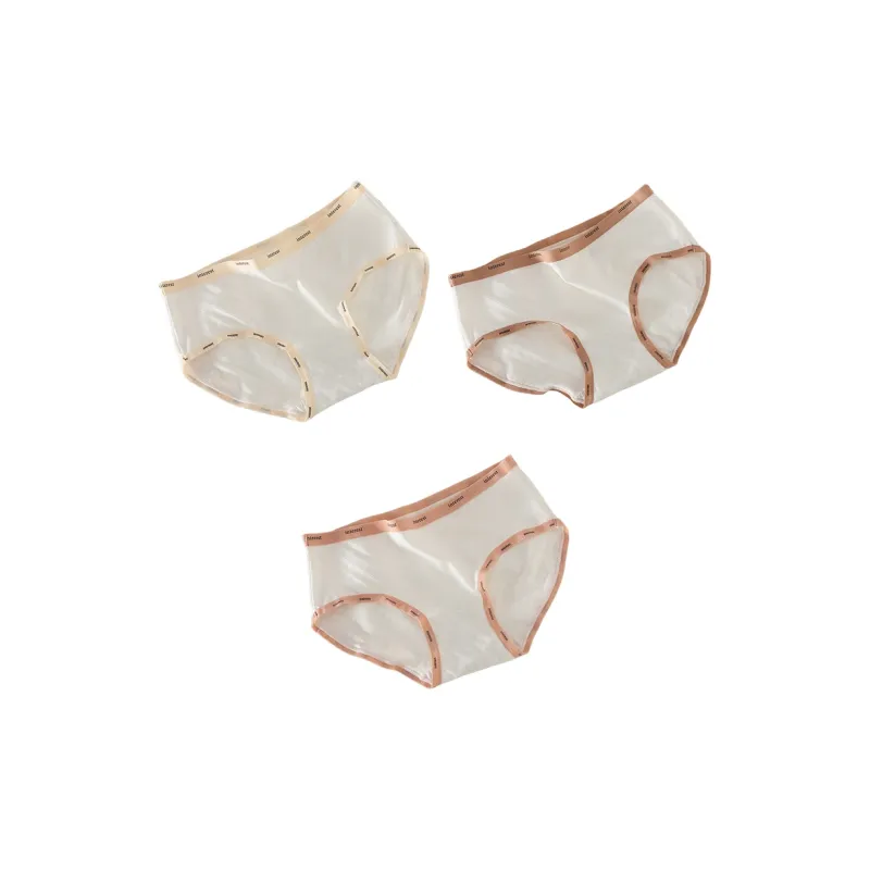 Flowers In Water Underpants Women's 3 Pack-7