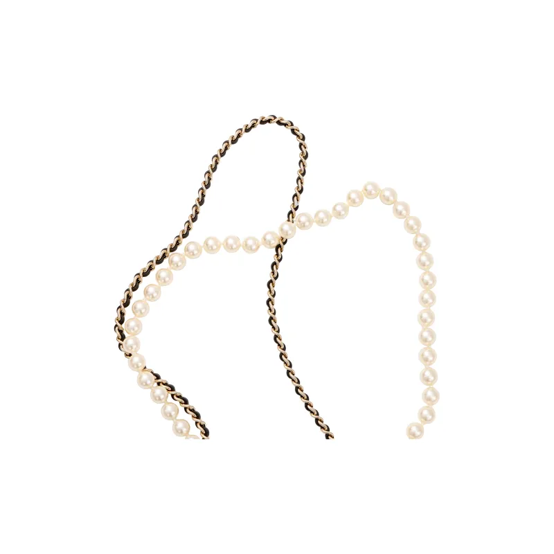 CHANEL Metal Necklaces Men's Gold-3