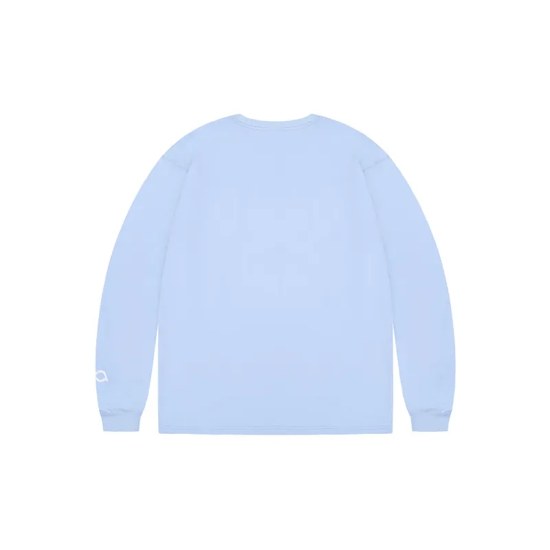 BIPOLAR Long Sleeved T Shirt Unisex White/Dark Gray/Black/Pink/Light Yellow/Light Blue/Light Green-12