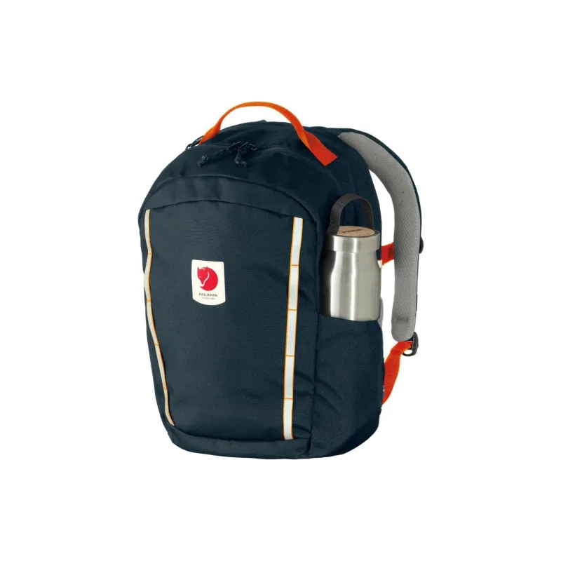 Fjallraven Recycled Polyester Oxford Fabric Backpack Regular Men's Navy-2