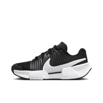 Nike GP Challenge Pro Abrasion Resistant Support Low Top Tennis Shoes Women's Black White