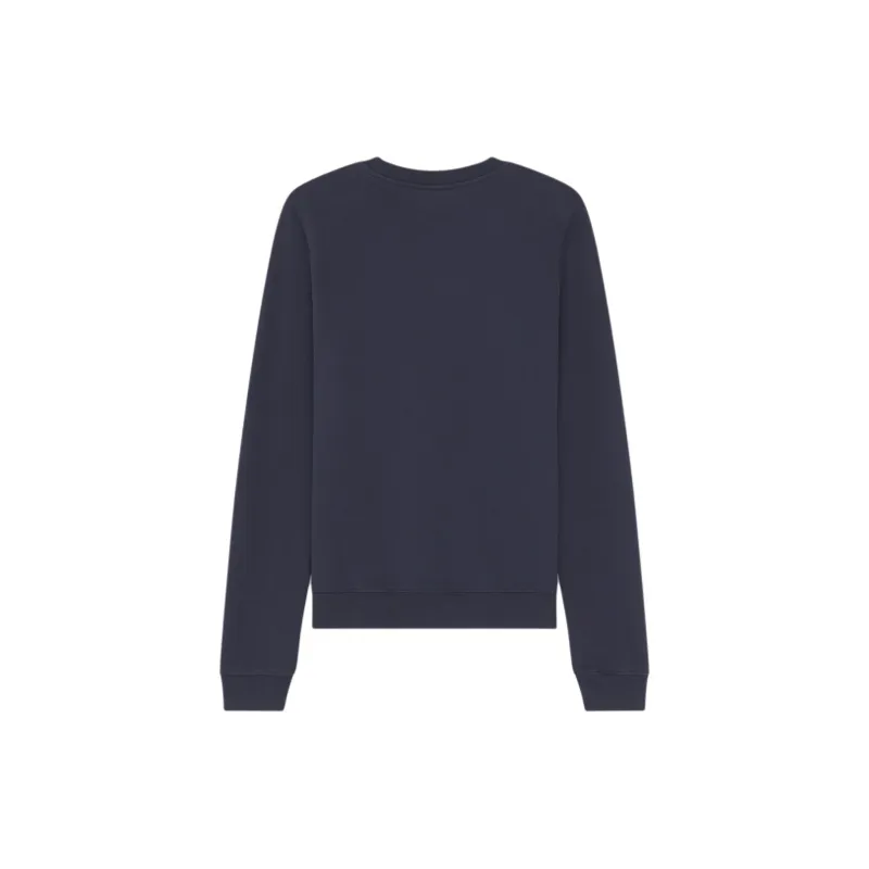 Maison Kitsune Fox Head Patch Crewneck Sweatshirt-1
