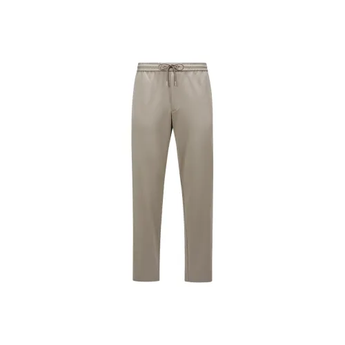 Moncler Knitted Sweatpants Men Taupe