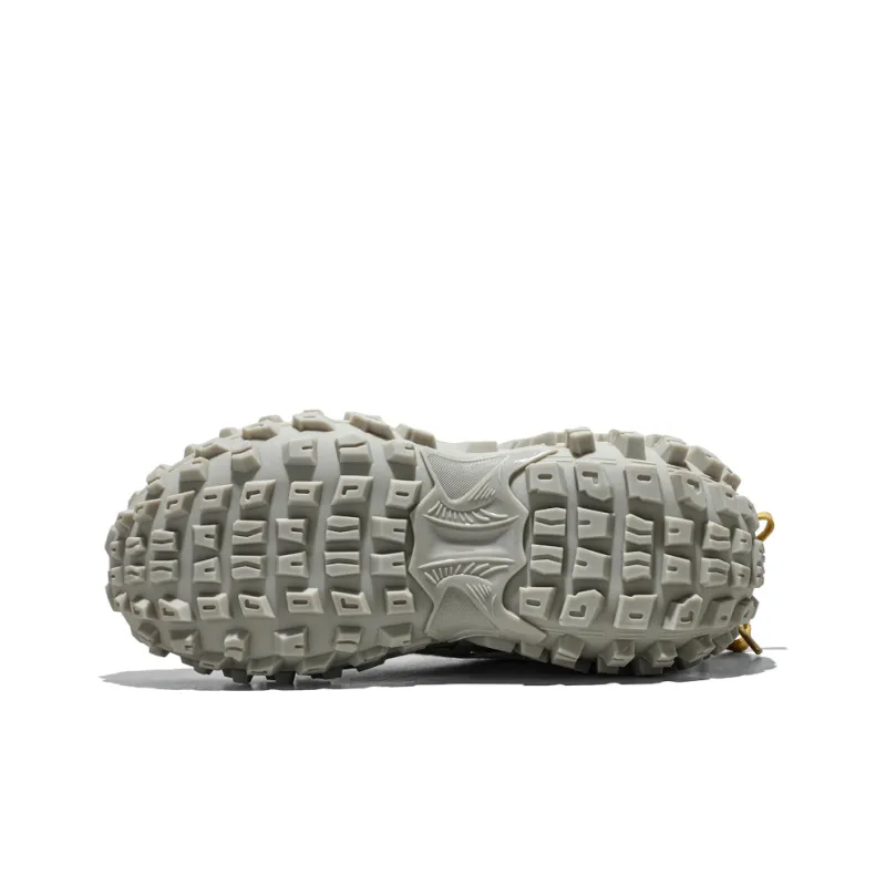 BOIGEMES Chunky Sneakers Unisex Low Top Black/Beige-8