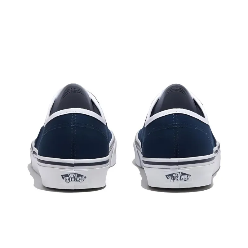 Vans Authentic Slip Resistant Breathable Low Top Canvas Shoes Unisex Dark Blue-2